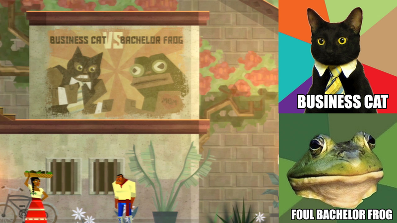 Illustration for article titled The Many Memes, References and Homages of Guacamelee!
